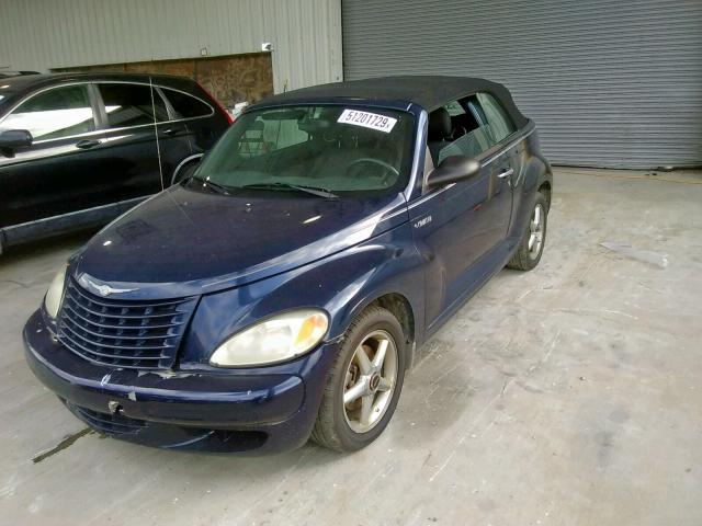 3C3EY55E35T326972 - 2005 CHRYSLER PT CRUISER BLUE photo 2