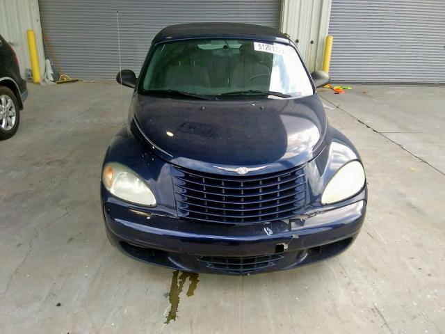 3C3EY55E35T326972 - 2005 CHRYSLER PT CRUISER BLUE photo 9