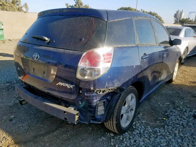 2T1KR32E15C478742 - 2006 TOYOTA MATRIX 蓝色 照片 4