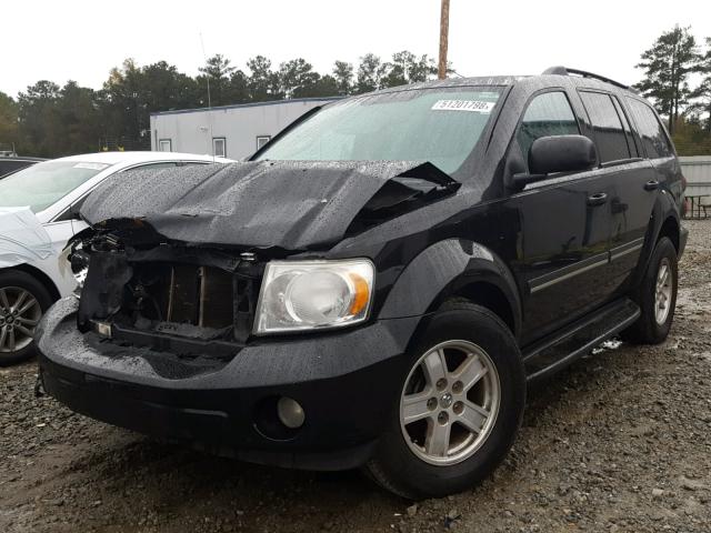 1D8HD48K68F102238 - 2008 DODGE DURANGO SL BLACK photo 2