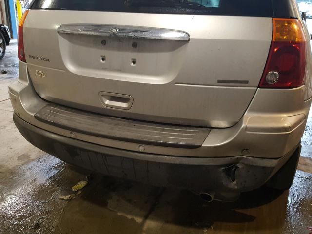 2A8GF48XX8R653323 - 2008 CHRYSLER PACIFICA L SILVER photo 9