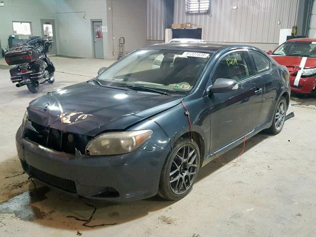 JTKDE177750025067 - 2005 TOYOTA SCION TC ნაცრისფერი ფოტო 2