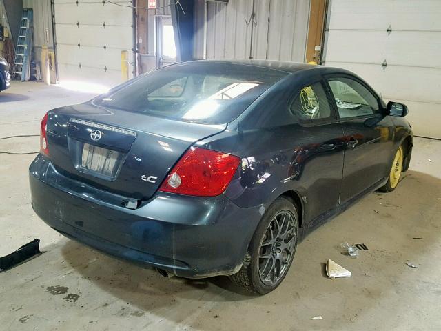 JTKDE177750025067 - 2005 TOYOTA SCION TC ნაცრისფერი ფოტო 4