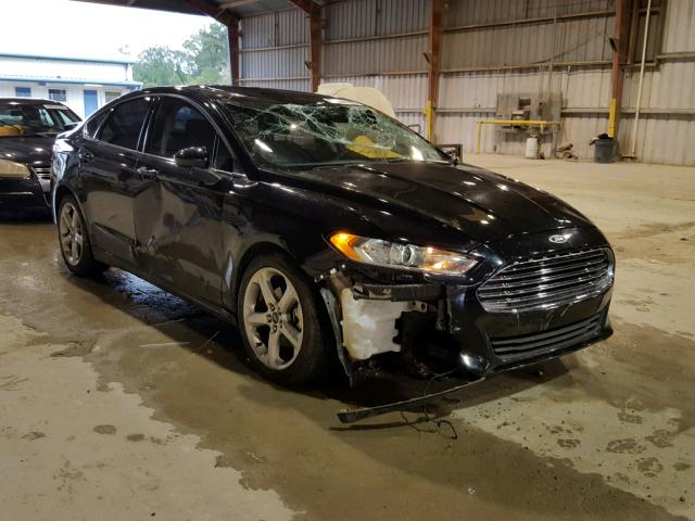 3FA6P0G76GR170033 - 2016 FORD FUSION S BLACK photo 1