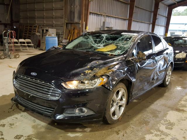 3FA6P0G76GR170033 - 2016 FORD FUSION S BLACK photo 2