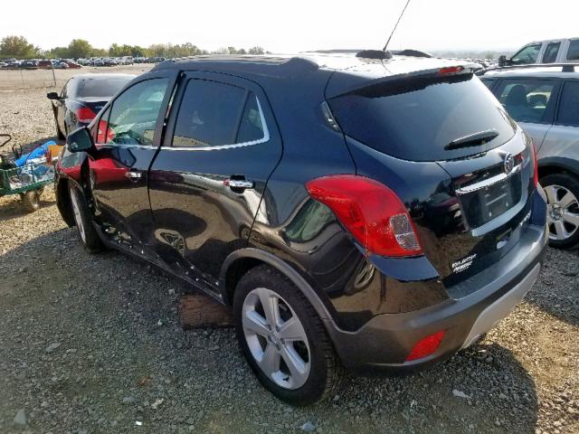 KL4CJESB7FB271103 - 2015 BUICK ENCORE BLACK photo 3