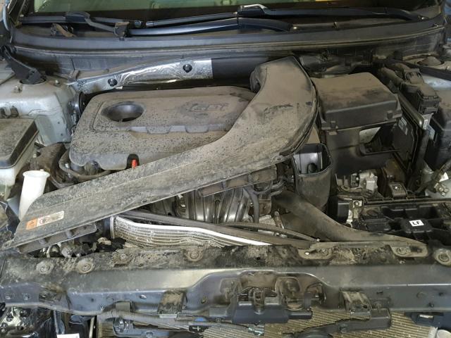 5NPE34AF3FH052161 - 2015 HYUNDAI SONATA SPO GRAY photo 7