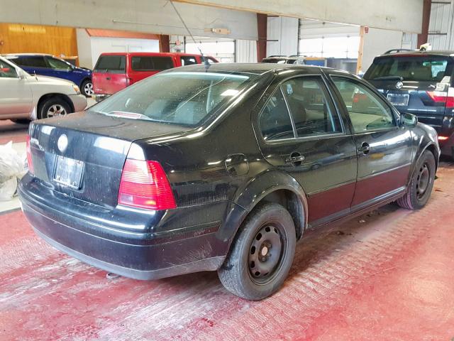 3VWRC29M2YM132585 - 2000 VOLKSWAGEN JETTA GL BLACK photo 4