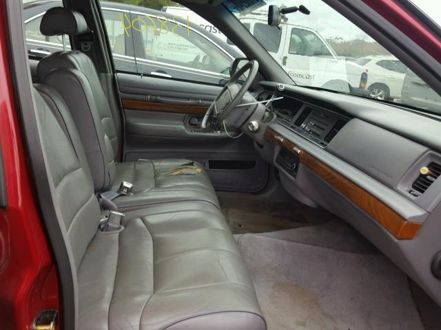 2MELM75W4RX630978 - 1994 MERCURY GRAND MARQ MAROON photo 5