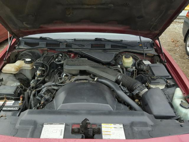 2MELM75W4RX630978 - 1994 MERCURY GRAND MARQ MAROON photo 7