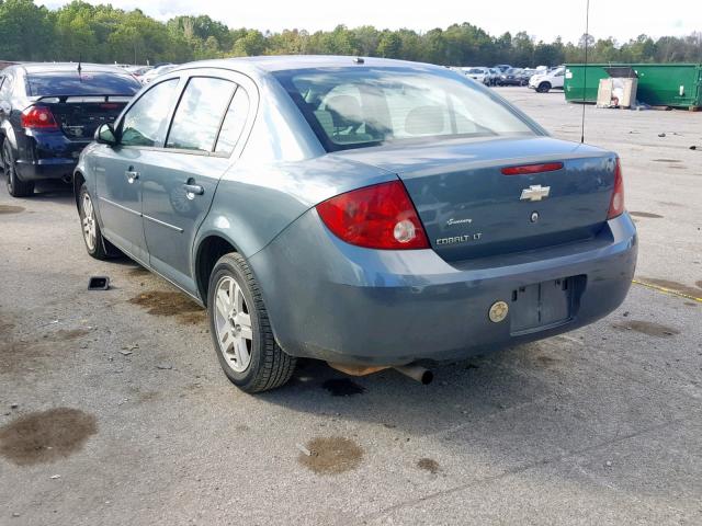 1G1AL55F067720798 - 2006 CHEVROLET COBALT LT BLUE photo 3