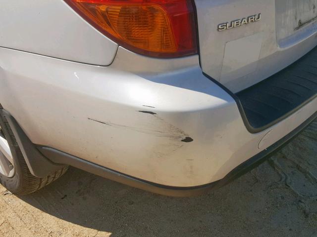 4S4BP61C377338554 - 2007 SUBARU LEGACY OUT WHITE photo 9