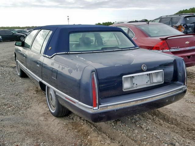 1G6KD52B1SU298940 - 1995 CADILLAC DEVILLE BLACK photo 3