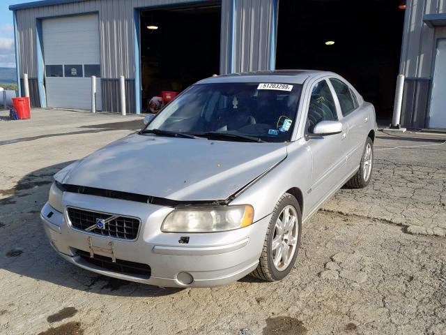 YV1RH592952445277 - 2005 VOLVO S60 2.5T SILVER photo 2