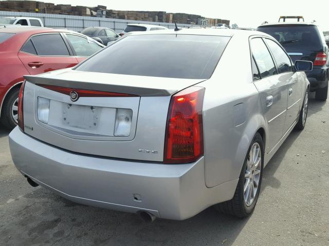 1G6DP577070160986 - 2007 CADILLAC CTS HI FEA SILVER photo 4