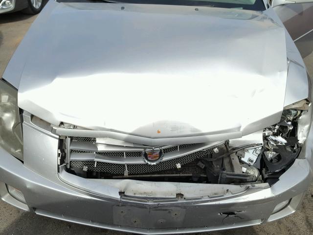 1G6DP577070160986 - 2007 CADILLAC CTS HI FEA SILVER photo 7