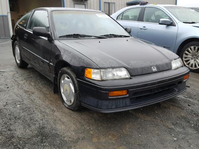 JHMED9367KS015938 - 1989 HONDA CIVIC 1500 BLACK photo 1