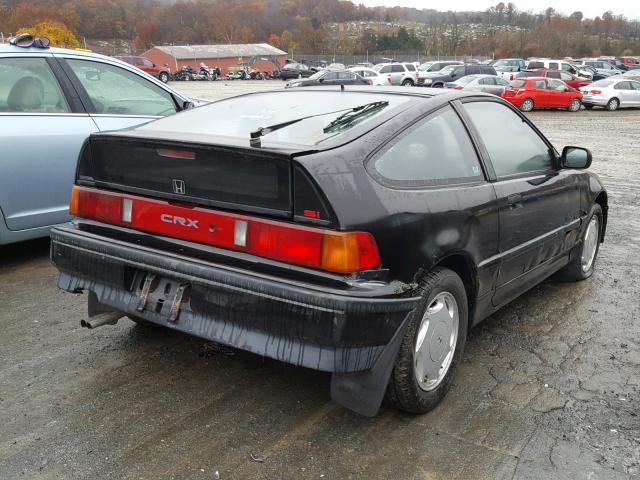 JHMED9367KS015938 - 1989 HONDA CIVIC 1500 BLACK photo 4