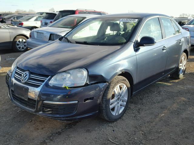 3VWDF71KX7M025355 - 2007 VOLKSWAGEN JETTA 2.5 BLUE photo 2