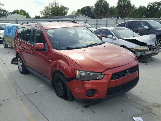 JA4AS2AWXCU004416 - 2012 MITSUBISHI OUTLANDER RED photo 1