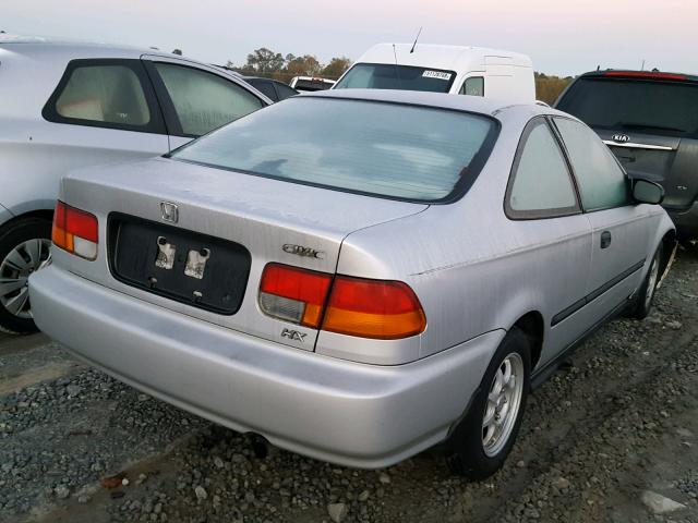 1HGEJ7123VL101214 - 1997 HONDA CIVIC HX SILVER photo 4