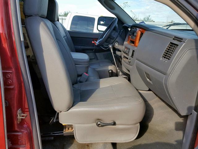 3D7KS28C06G186601 - 2006 DODGE RAM 2500 S Շագանակագույն լուսանկար 5