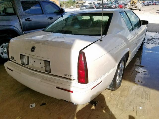 1G6ET12951B103082 - 2001 CADILLAC ELDORADO T CREAM photo 4