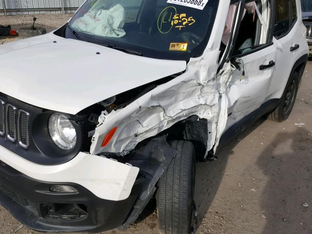 ZACCJBAB3JPG72765 - 2018 JEEP RENEGADE S 白色 照片 9