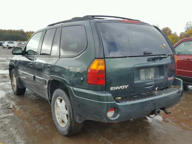 1GKDT13S632225967 - 2003 GMC ENVOY GREEN photo 3