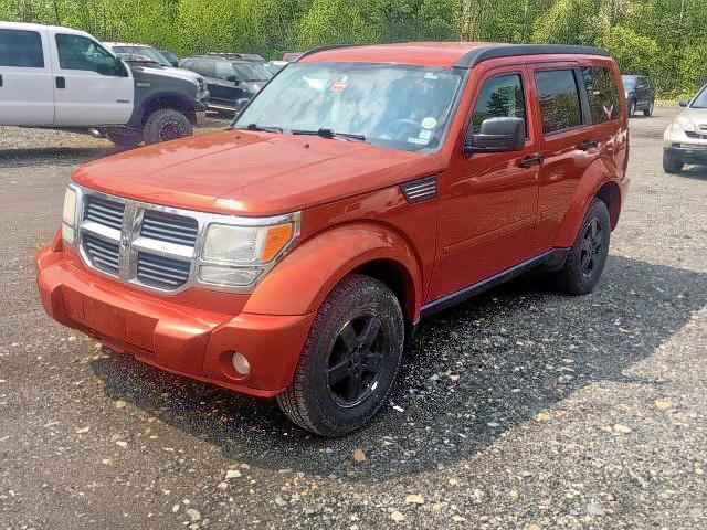 1D8GU28KX8W105174 - 2008 DODGE NITRO SXT ORANGE photo 3