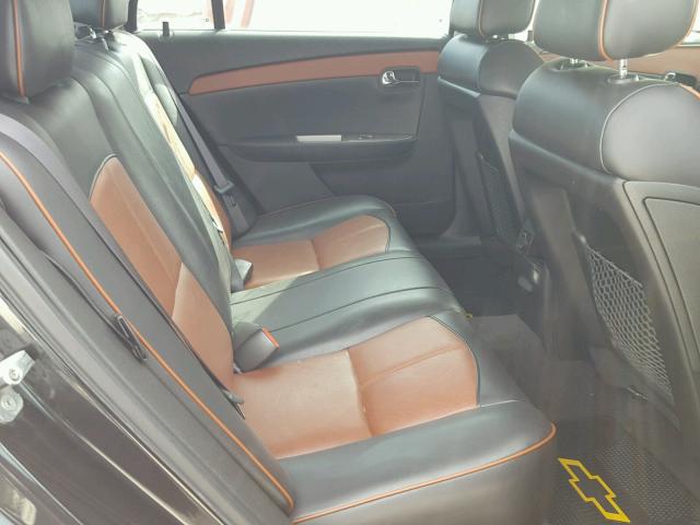 1G1ZK57768F205745 - 2008 CHEVROLET MALIBU LTZ 黑色 照片 6