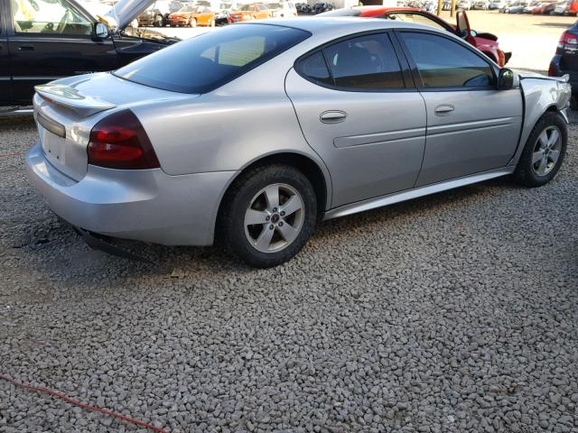 2G2WP552661232553 - 2006 PONTIAC GRAND PRIX GRAY photo 4