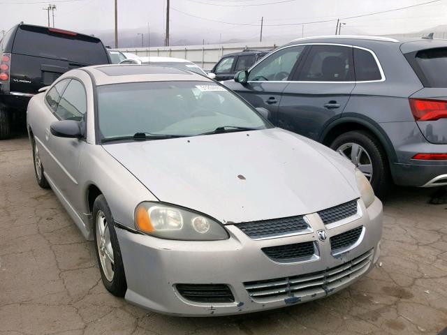 4B3AG42G24E090729 - 2004 DODGE STRATUS SX SILVER photo 1