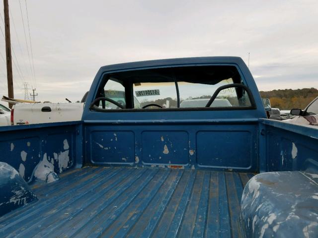 1GTBS14EXK2522186 - 1989 GMC S TRUCK S1 BLUE photo 6