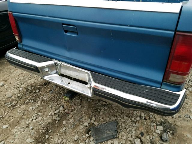 1GTBS14EXK2522186 - 1989 GMC S TRUCK S1 BLUE photo 9