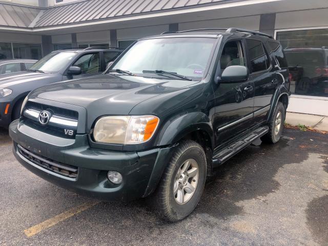 5TDBT44A16S265655 - 2006 TOYOTA SEQUOIA SR GREEN photo 1