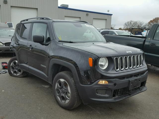 ZACCJBAB1JPG97745 - 2018 JEEP RENEGADE S BLACK photo 1