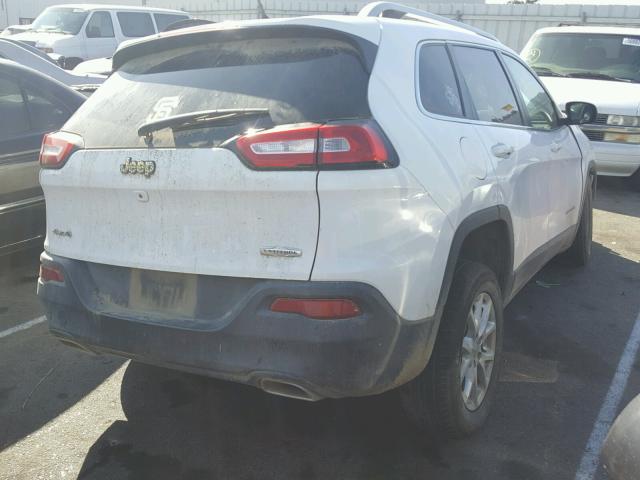 1C4PJMCS3FW644985 - 2015 JEEP CHEROKEE L WHITE photo 4