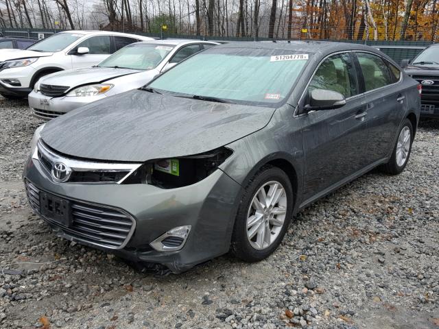4T1BK1EB5DU037011 - 2013 TOYOTA AVALON BAS GREEN photo 2