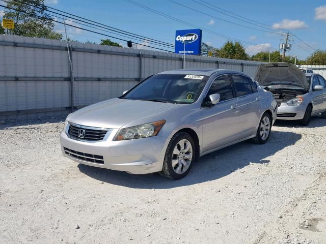 1HGCP26769A017306 - 2009 HONDA ACCORD EX SILVER photo 2