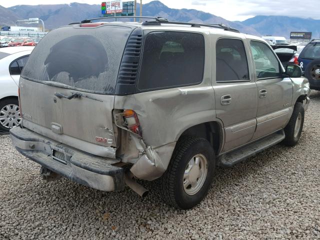 1GKEK13Z73R227772 - 2003 GMC YUKON TAN photo 4