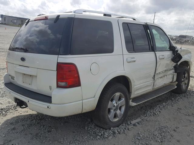 1FMZU75W54ZA70771 - 2004 FORD EXPLORER L WHITE photo 4