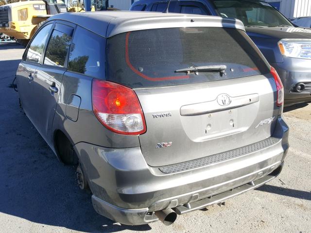 2T1KY38E94C265062 - 2004 TOYOTA COROLLA MA GRAY photo 3