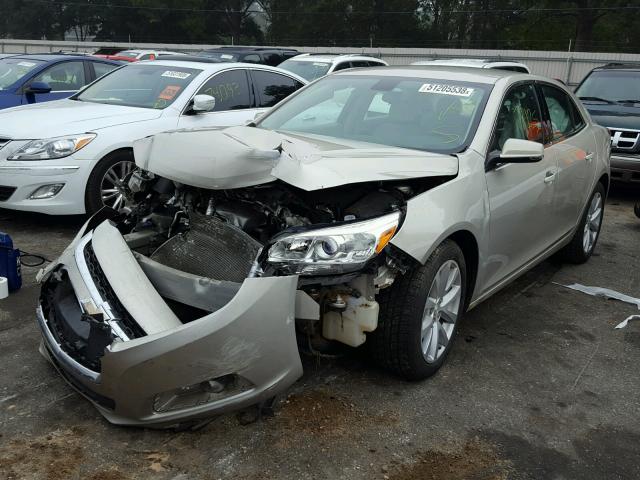 1G11D5SL4FF175489 - 2015 CHEVROLET MALIBU 2LT TAN photo 2