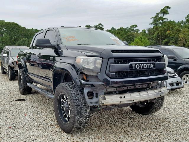 5TFDW5F17FX436261 - 2015 TOYOTA TUNDRA CRE BLACK photo 1