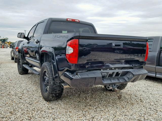 5TFDW5F17FX436261 - 2015 TOYOTA TUNDRA CRE BLACK photo 3