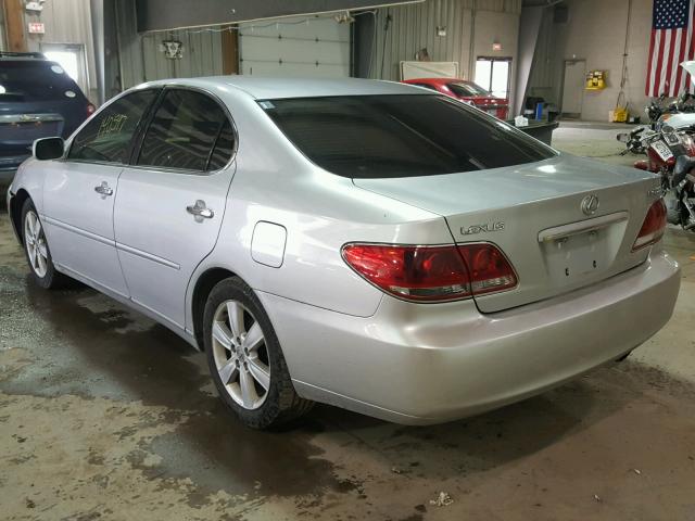 JTHBA30G565160924 - 2006 LEXUS ES 330 GRAY photo 3