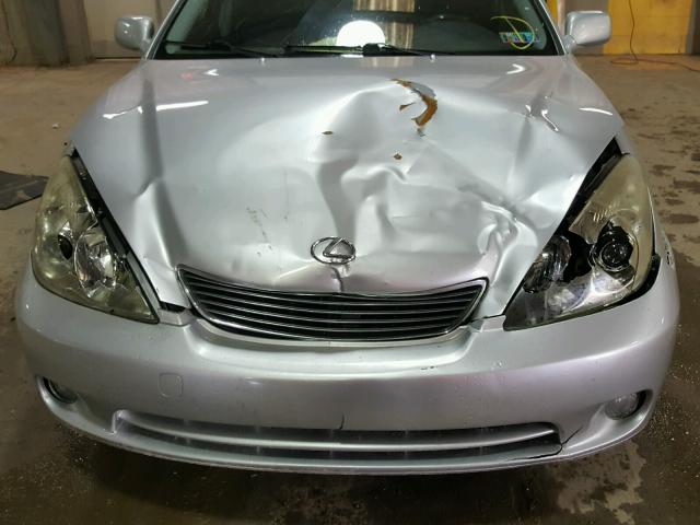 JTHBA30G565160924 - 2006 LEXUS ES 330 GRAY photo 9