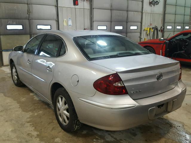 2G4WD582261271622 - 2006 BUICK LACROSSE C GRAY photo 3