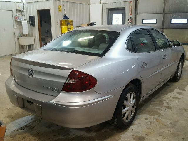 2G4WD582261271622 - 2006 BUICK LACROSSE C GRAY photo 4